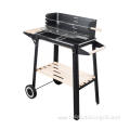 Commercial stainless steel barbecue charcoal grill
